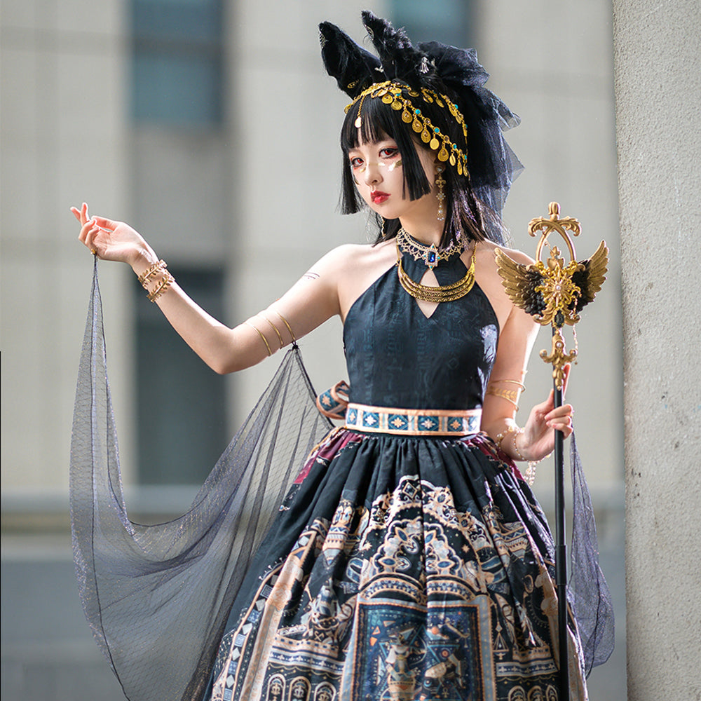 Miss Point~Dusk Bester~Egyptian Lolita Brooch Waistband Shawl 17026:232430