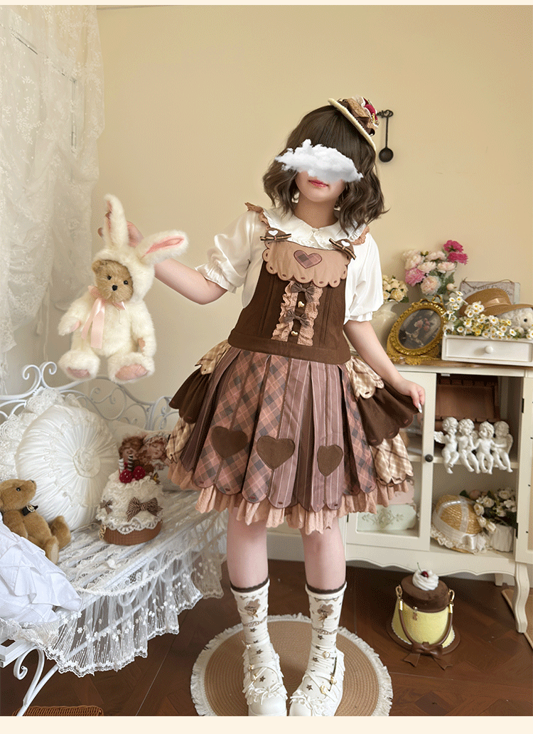 Niu Niu - Plus Size Kawaii Lolita Blouse, Multiple Colors