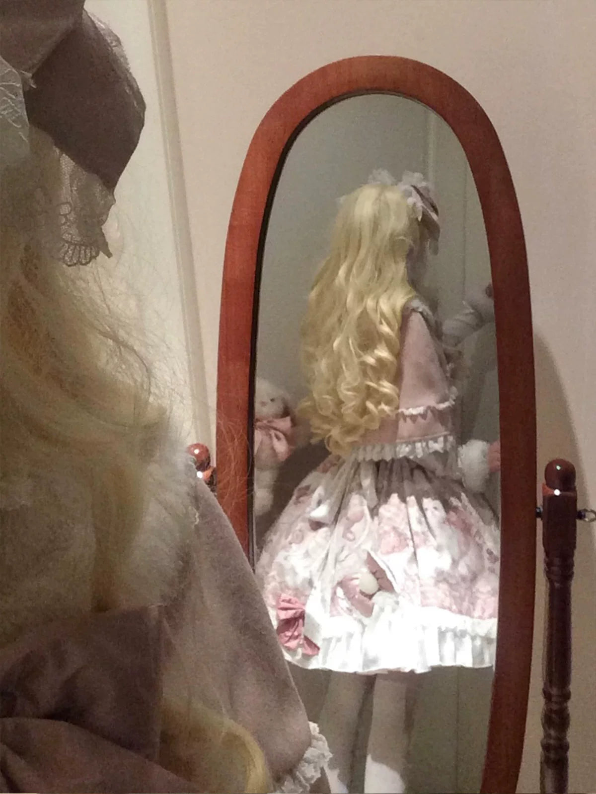 Matutu - Dessert Catlets - Sweet Lolita JSK, Strawberry And Cat Prints 43899:788644