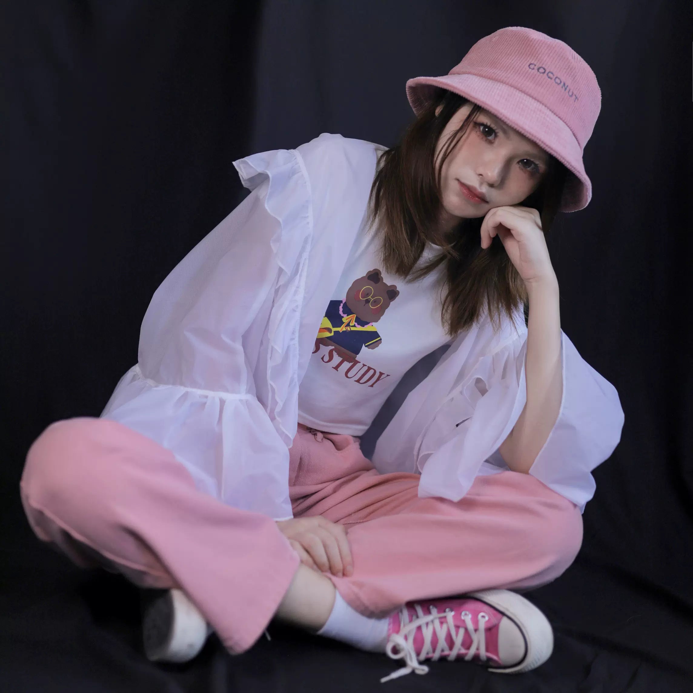 YuanSu - White Sun-proof Dual Use Lolita Cardigan One Size pure white color (sun-proof)