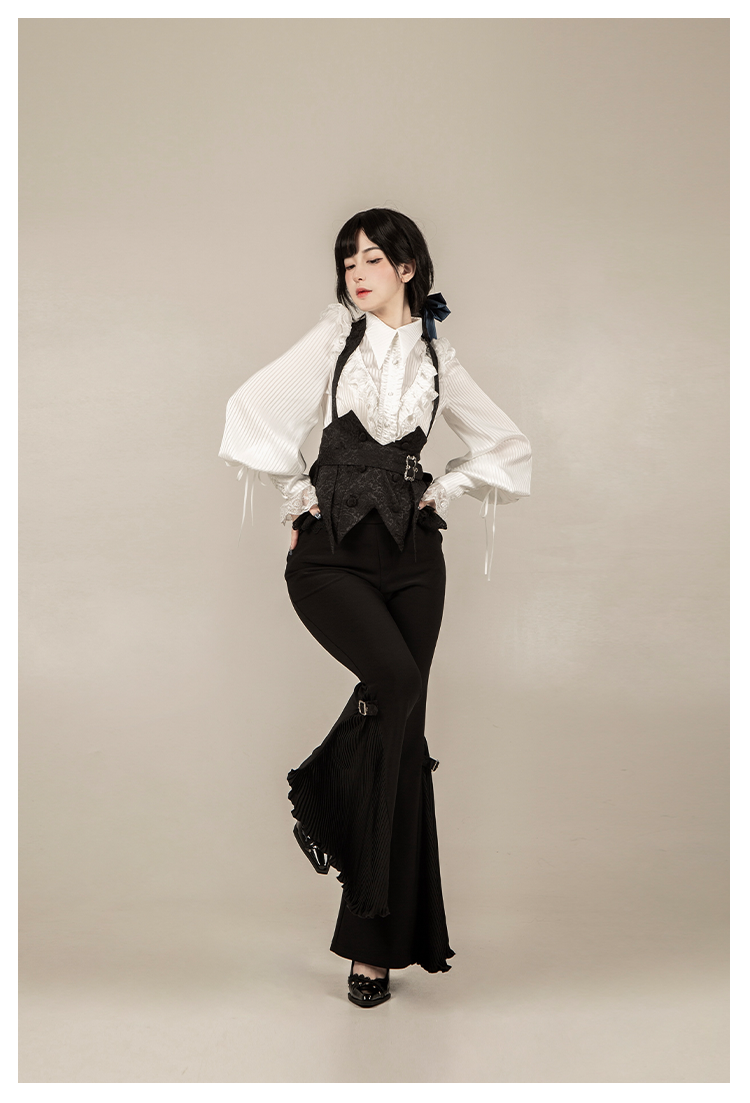 With PUJI - Hunter of Gold - Ouji Lolita Shorts/Pants Outfit Twins Set