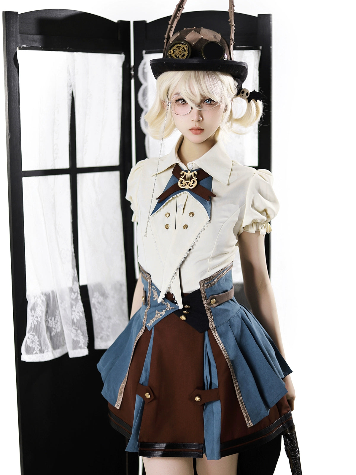 Your Princess - Fairyland Train Conductor - Punk Lolita Skirt Suit 43361:784174
