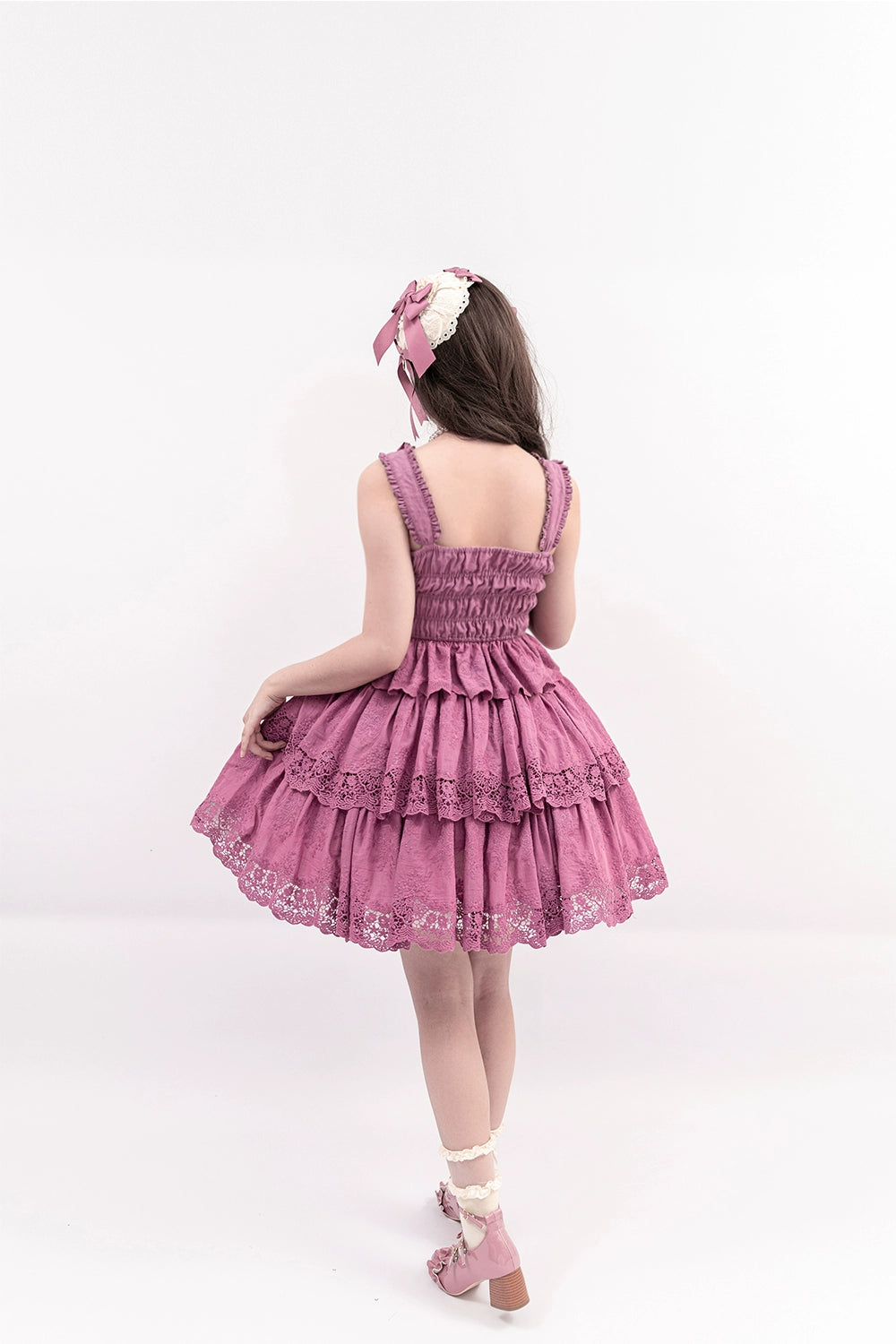 Miss Point~Forest Waltz~Cotton Lolita Camisole Embroidered Cami Top 40190:651778