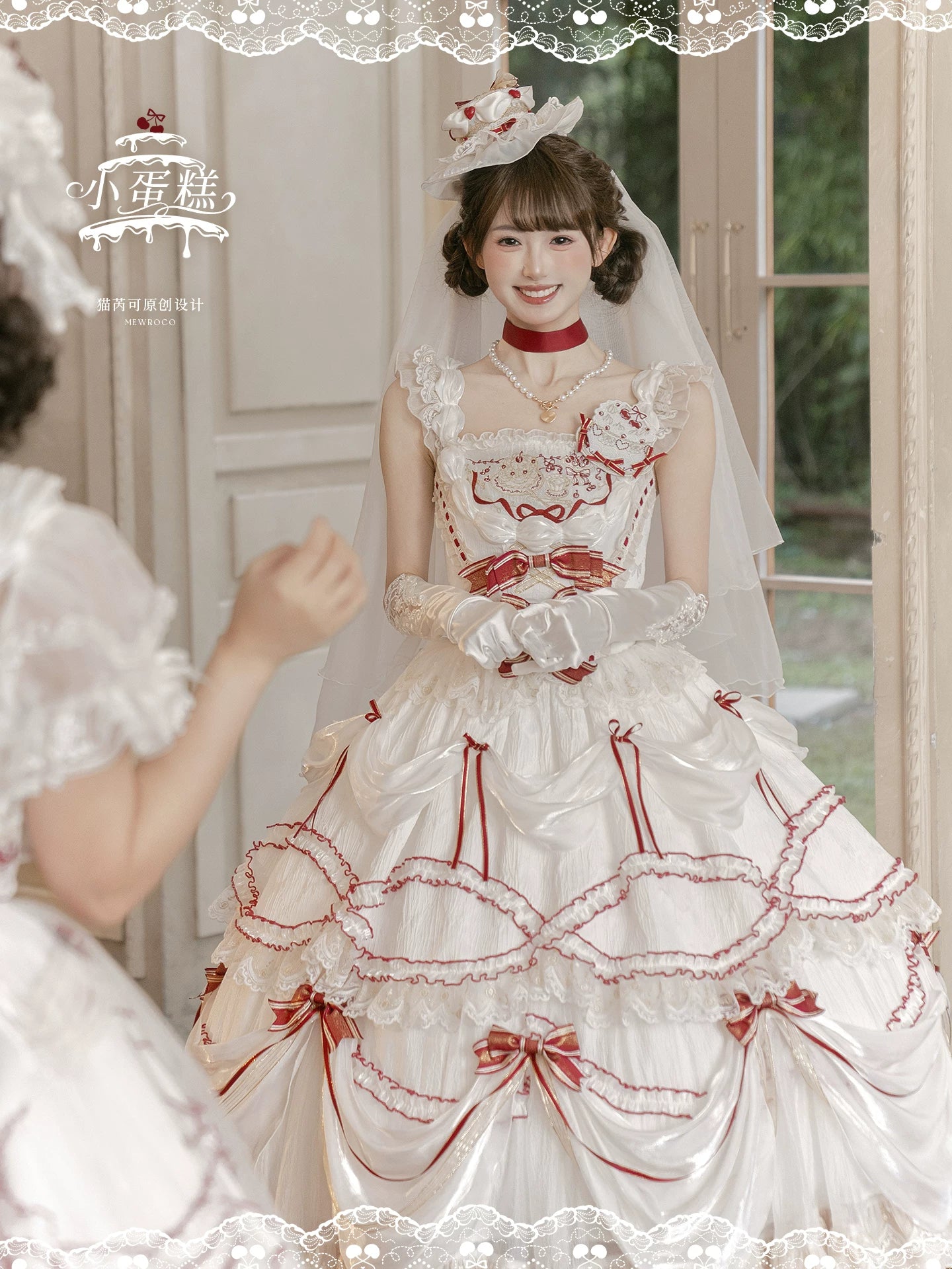 Cherry Cake - Sweet Lolita Accessories Set 44360:805927