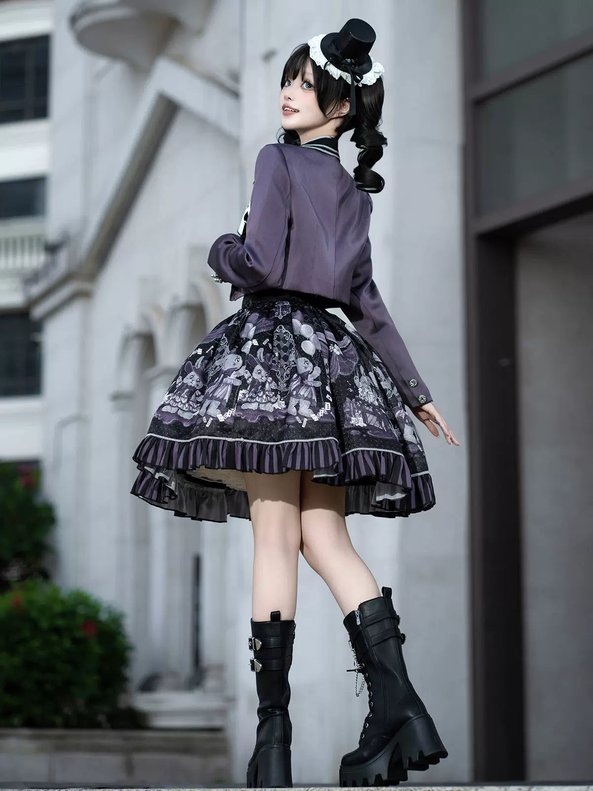 Magic Troupe - Gothic Lolita Outfit, Bunny Printed Skirt 44531:811881