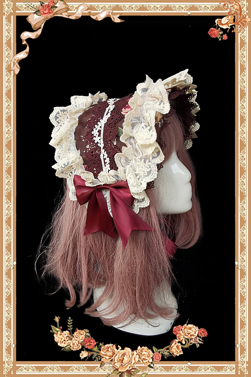 Infanta~Sweet Lolita Accessories Bonnet KC Socks Beret 37488:560998