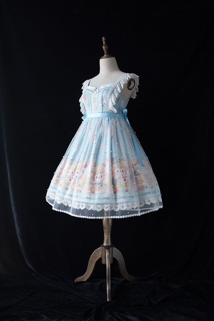 Chemical Romance - Lamb Postman - Sweet Lolita Printed JSK Dress