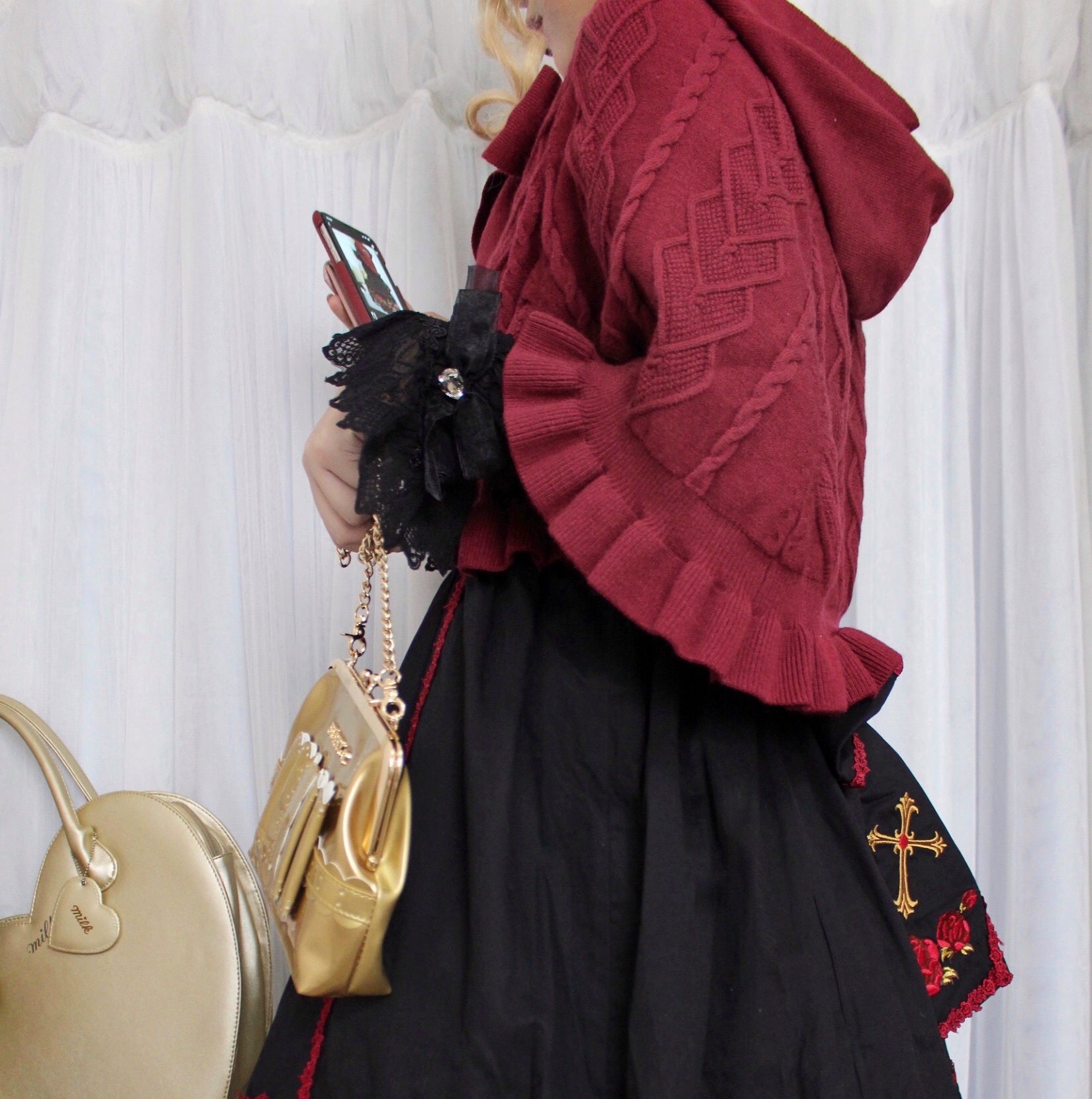 Sara Bell - Little Red Riding Hood - Sweet Lolita Thick Chirstmas Cloak