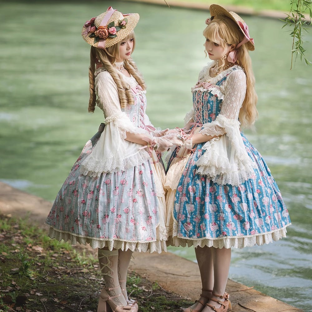 Miss Point~Lilyka Garden~Classic Lolita Headdress and Necklace Brooch Bow Trailing 42660:748350