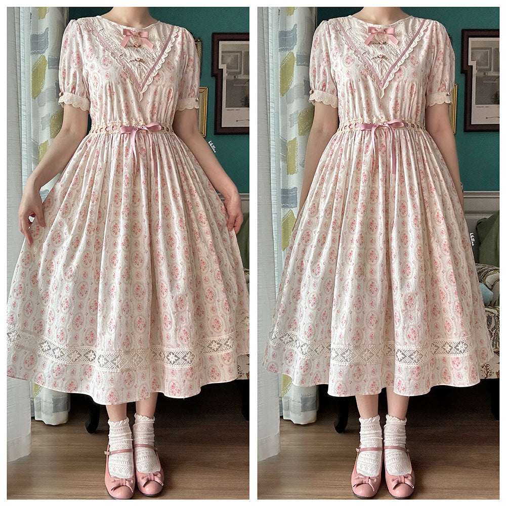 (Buyforme)Miss Point~Happy Summer Elegant Lolita Floral OP Dress 17704:244712