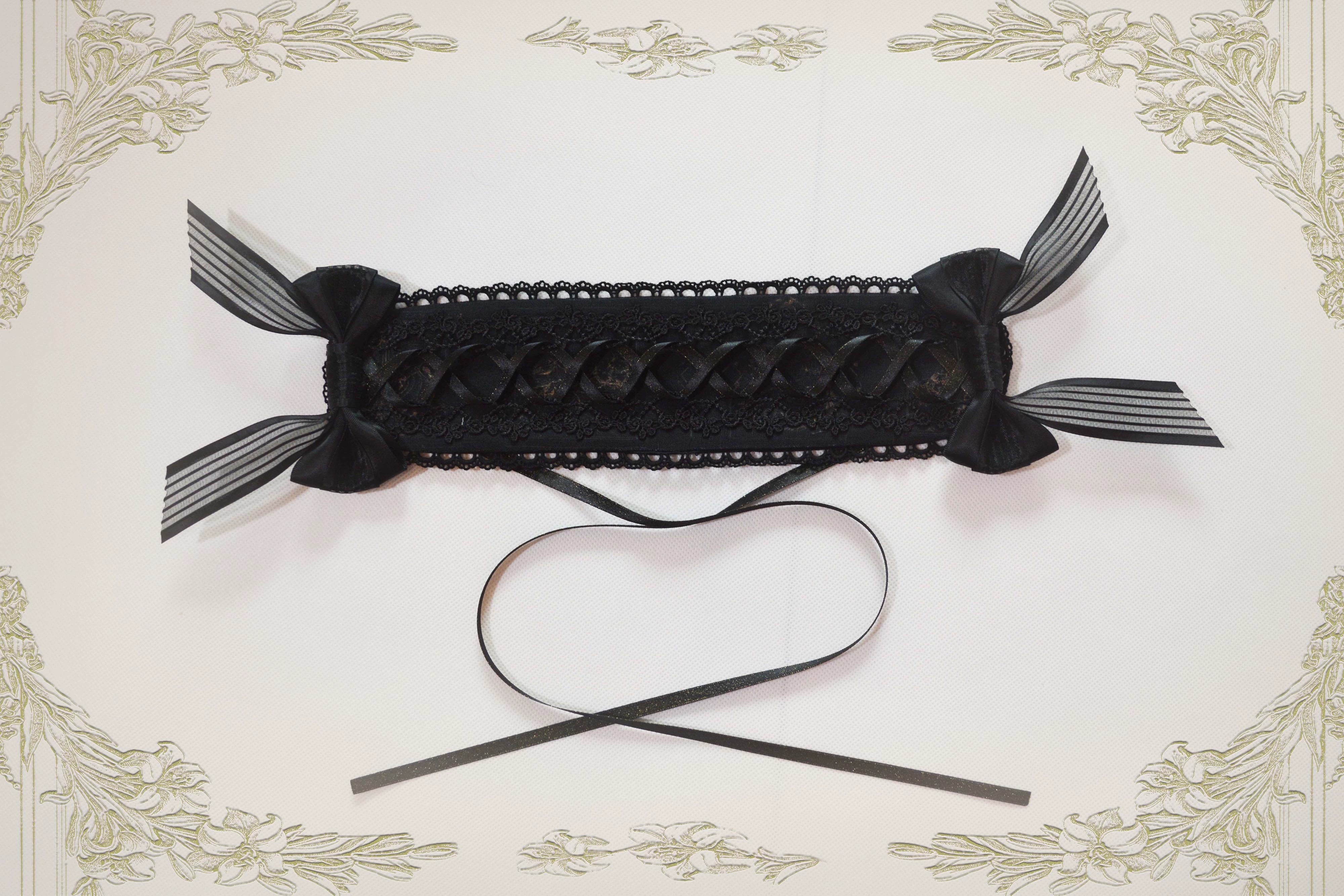 Knight night - The Saint Priest - Stained Glass·Saint Headband Black X Gold