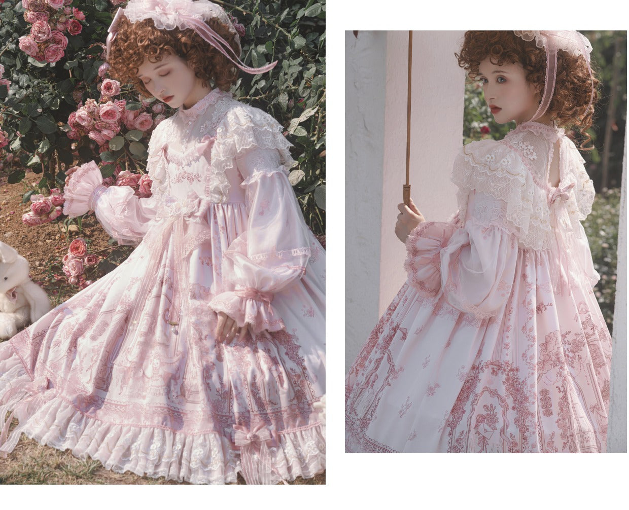 Garden Cat~Sunset Realm Lolita Bride Gorgeous OP FS 15208:197956