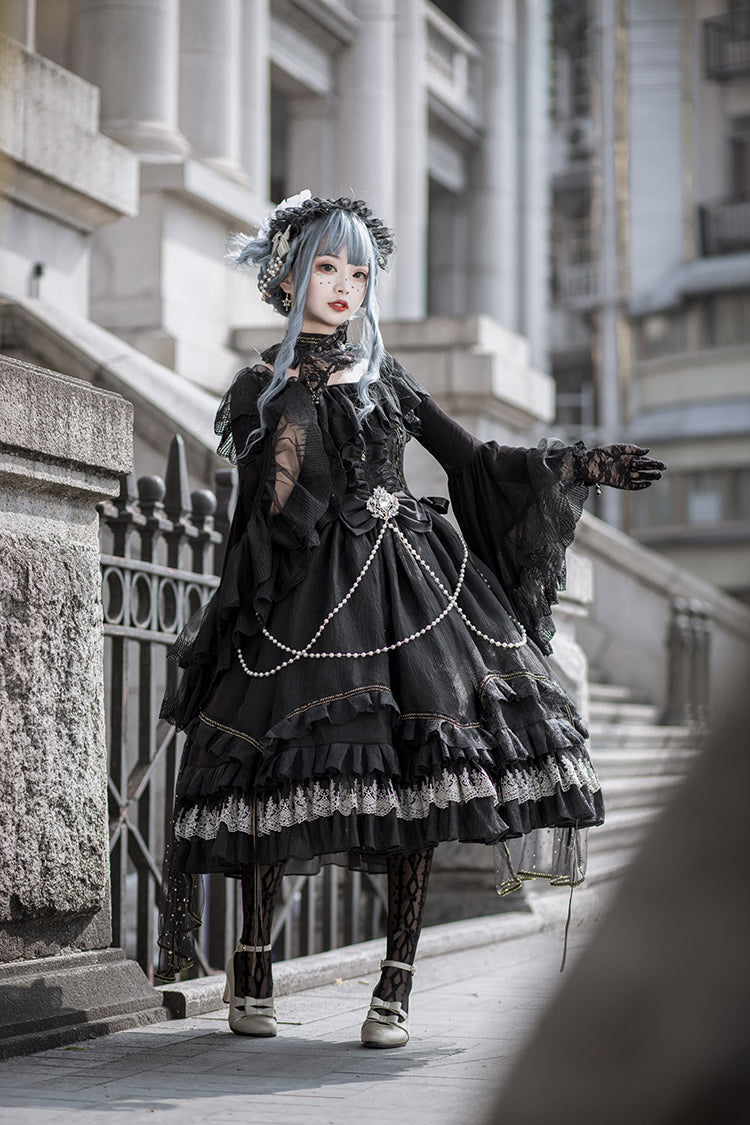(Buyforme)Fairy Tales~Fate Quartet Bridal Lolita Gothic Accessories Blouse 19864:276026