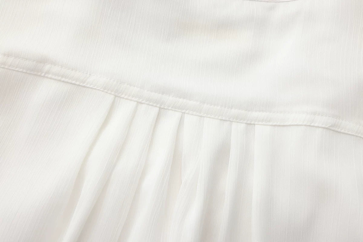 Eternal Treasure Voyage - Ouji Lolita Chiffon Blouse with Ruffles