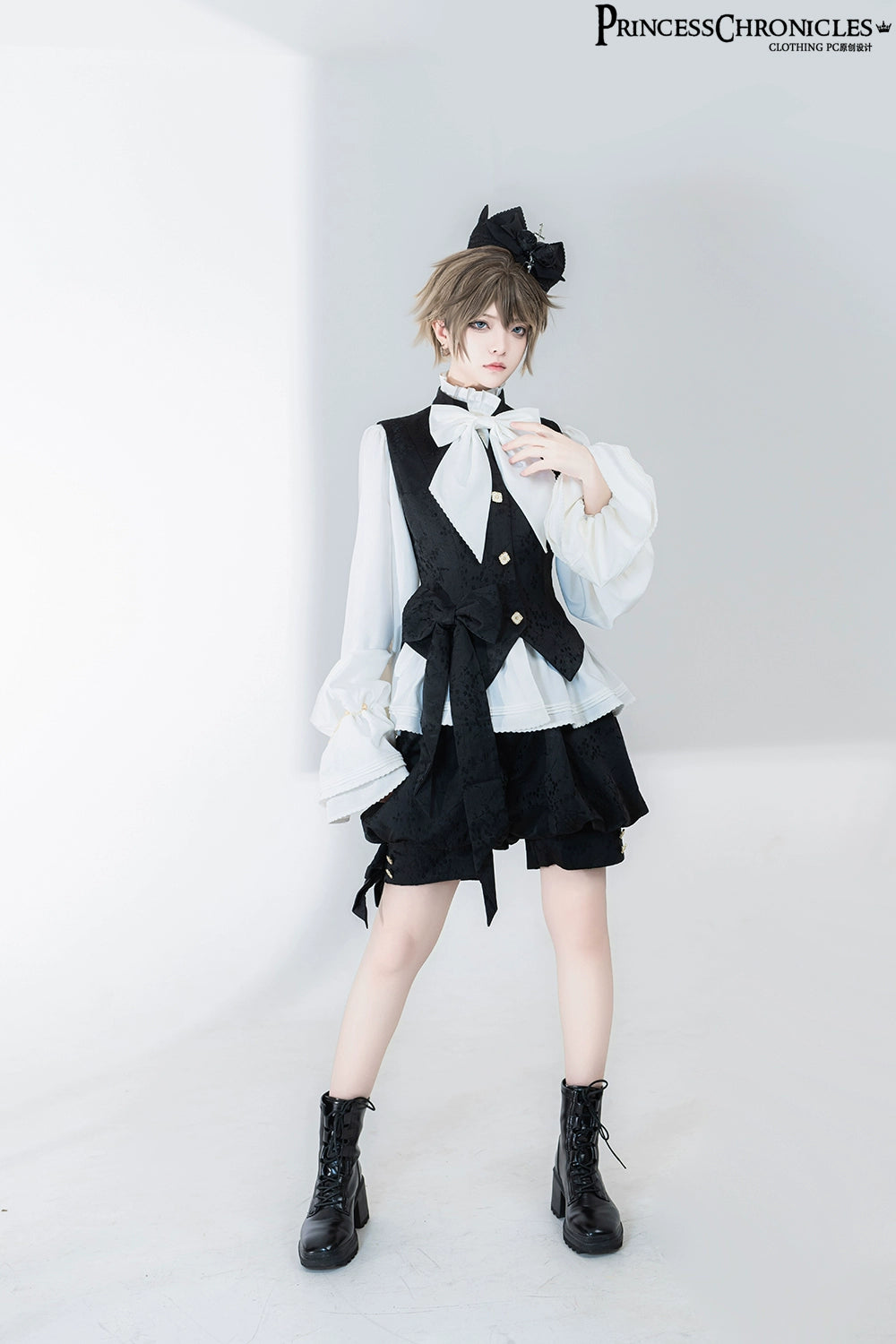 Princess Chronicles - Rabbit Hunt 2.0 - Ouji Lolita Retro Cool Prince Shirt