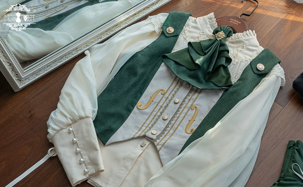 Miss Point~Golden Movement~Elegant Lolita Waistcost Short Vest Customized 32244:381126