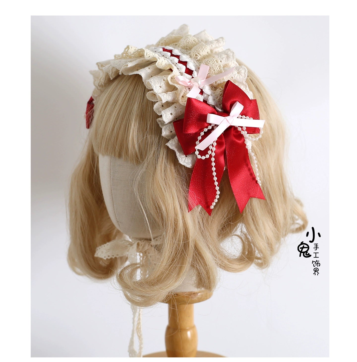 Xiaogui - Sweet Lolita Headdress, Triangle Cake Clip