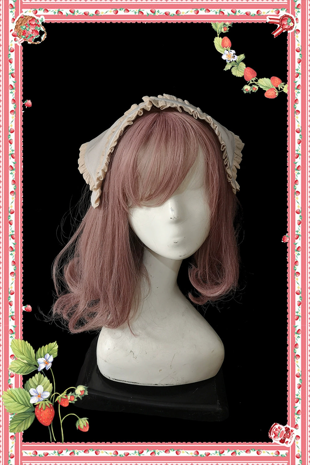 Infanta~Sweet Lolita Accessories Bonnet KC Socks Beret 37488:560918
