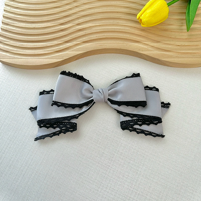 Qingyi Handmade~Sweet Lolita KC Multicolor Bow Lolita Headwear 39914:644234