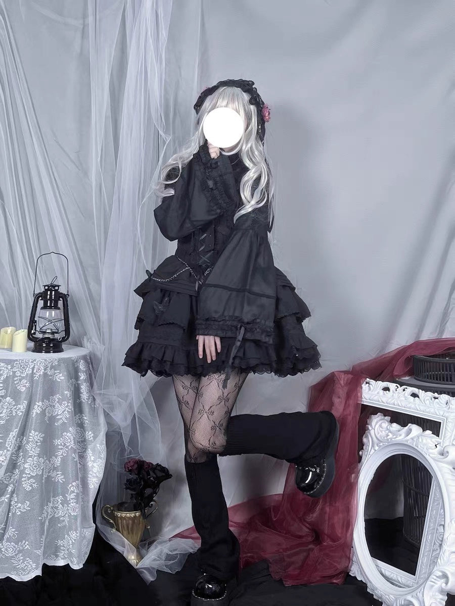 Princess tailor lolita - Hime-Sleeve Gothic Lolita Blouse, Adjustable Cuffs
