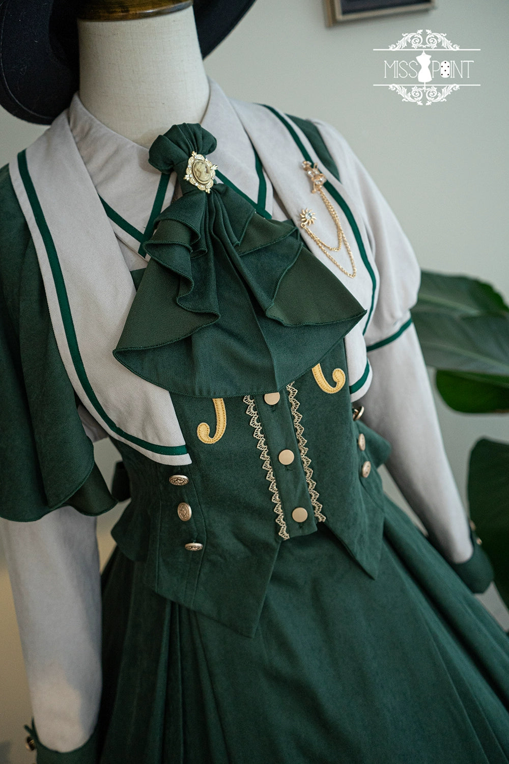 (BFM)Miss Point~ Elegant Lolita Coat~Golden Movement Customized Short Coat 32246:378146