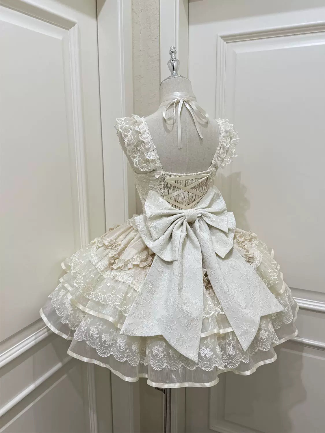 Ballet Dream - Sweet Lolita JSK Dress, Petal-like Layered Skirt