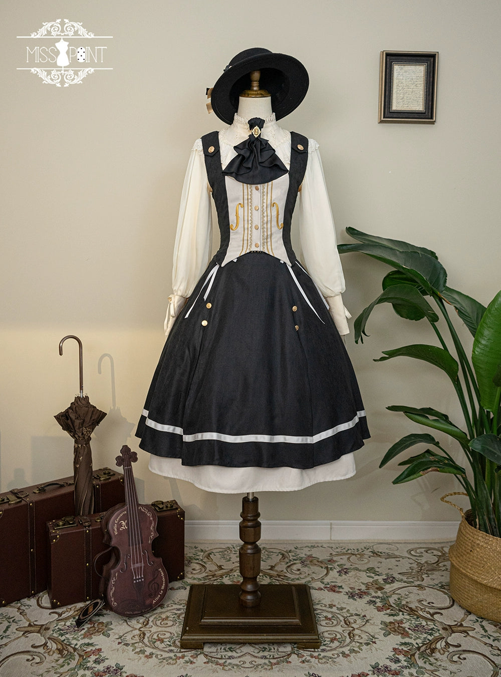 Miss Point~Golden Movement~Elegant Lolita Waistcost Short Vest Customized 32244:381080