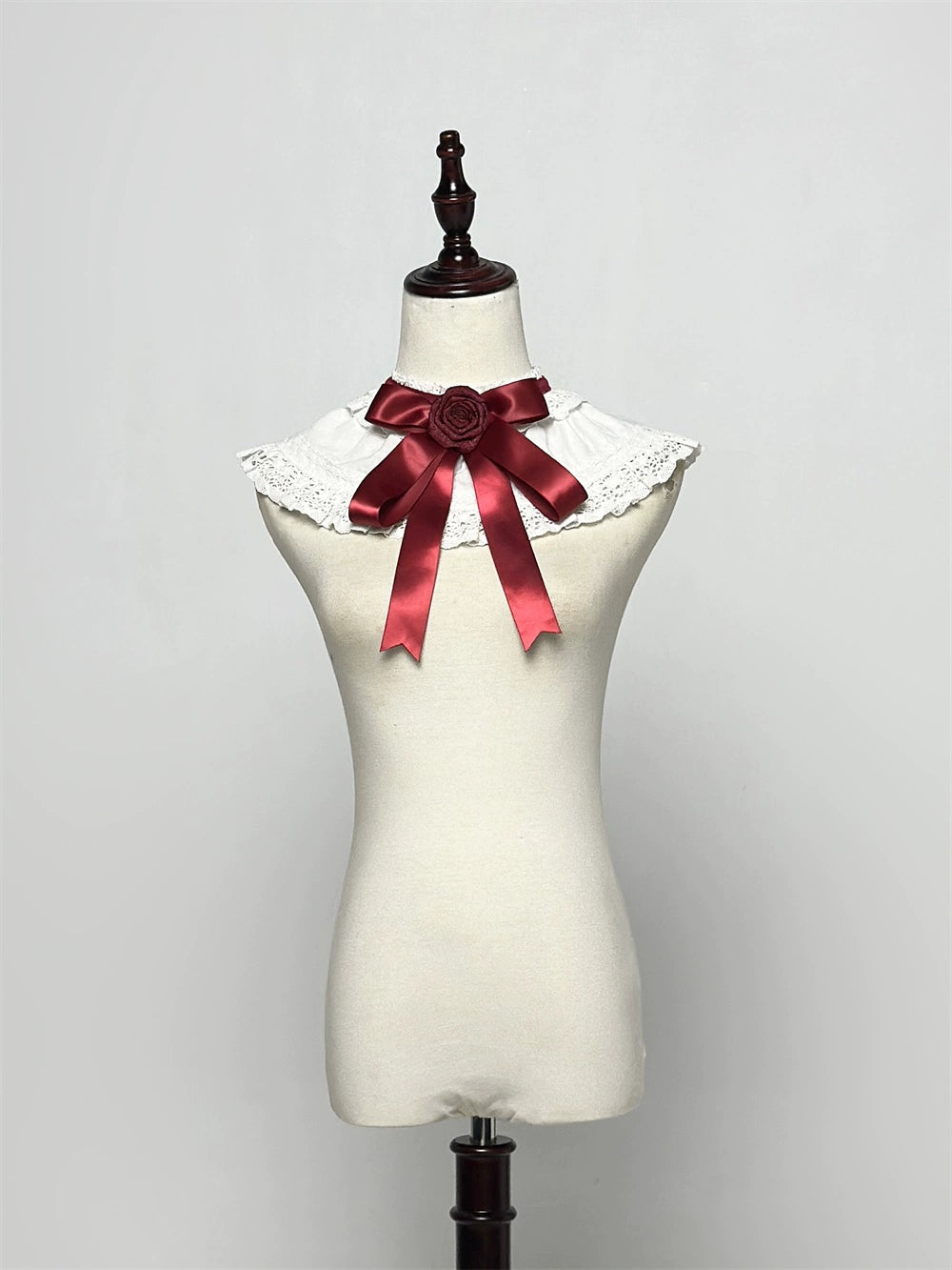 LeMiroir - Winter Solstice - Elegant Lolita Hat, Detachable Collar, Handbag 44088:794367