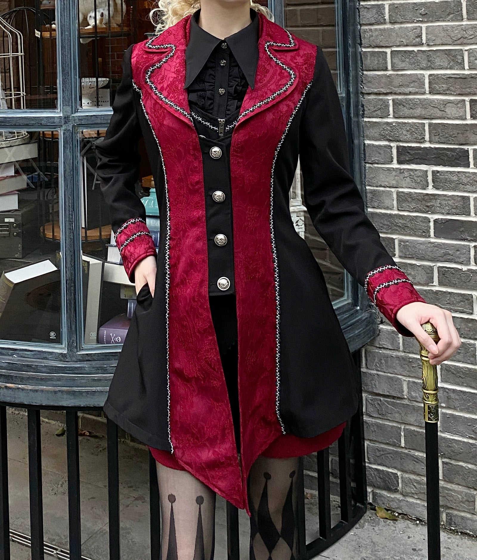 Oath of the Chapter - Ouji Lolita Suit Embroidered Prince Vest Shorts Coat 40532:661880