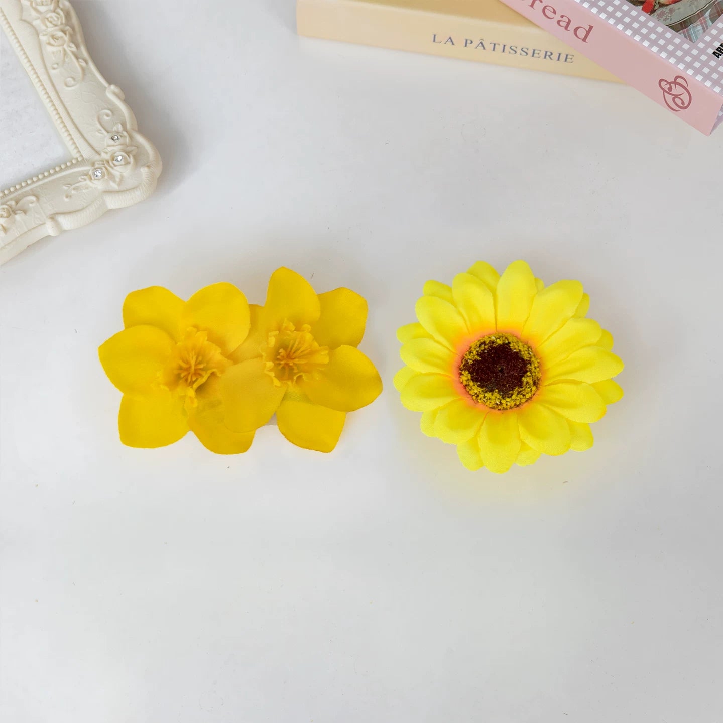 Small Sunflower - Classic Lolita Sunflower Printed JSK Dress, Tiered Hem 45740:860868