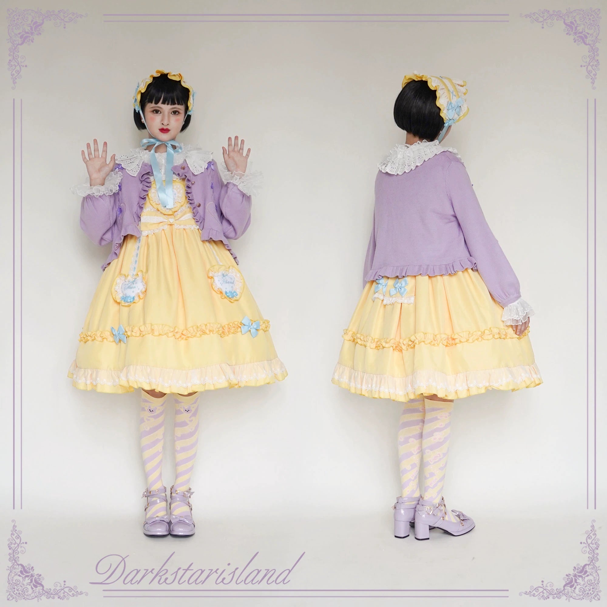 (BFM)Dark Star Island~Sugar Frost~Sweet Lolita Cardigan Knit Embroidered Sweater 34274:449390