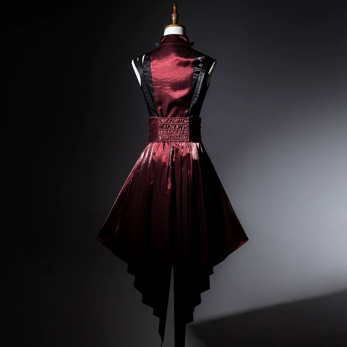 Prime Assassin - Ouji Lolita Suspender Skirt Set, High-low Hem