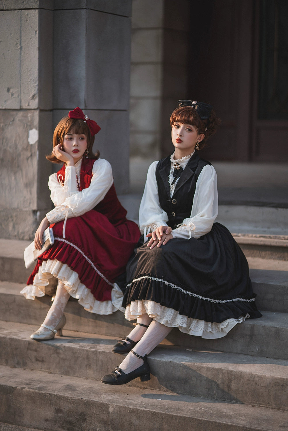 Miss Point - Rose Doll - Elegant Lolita Mutton Sleeve Blouse