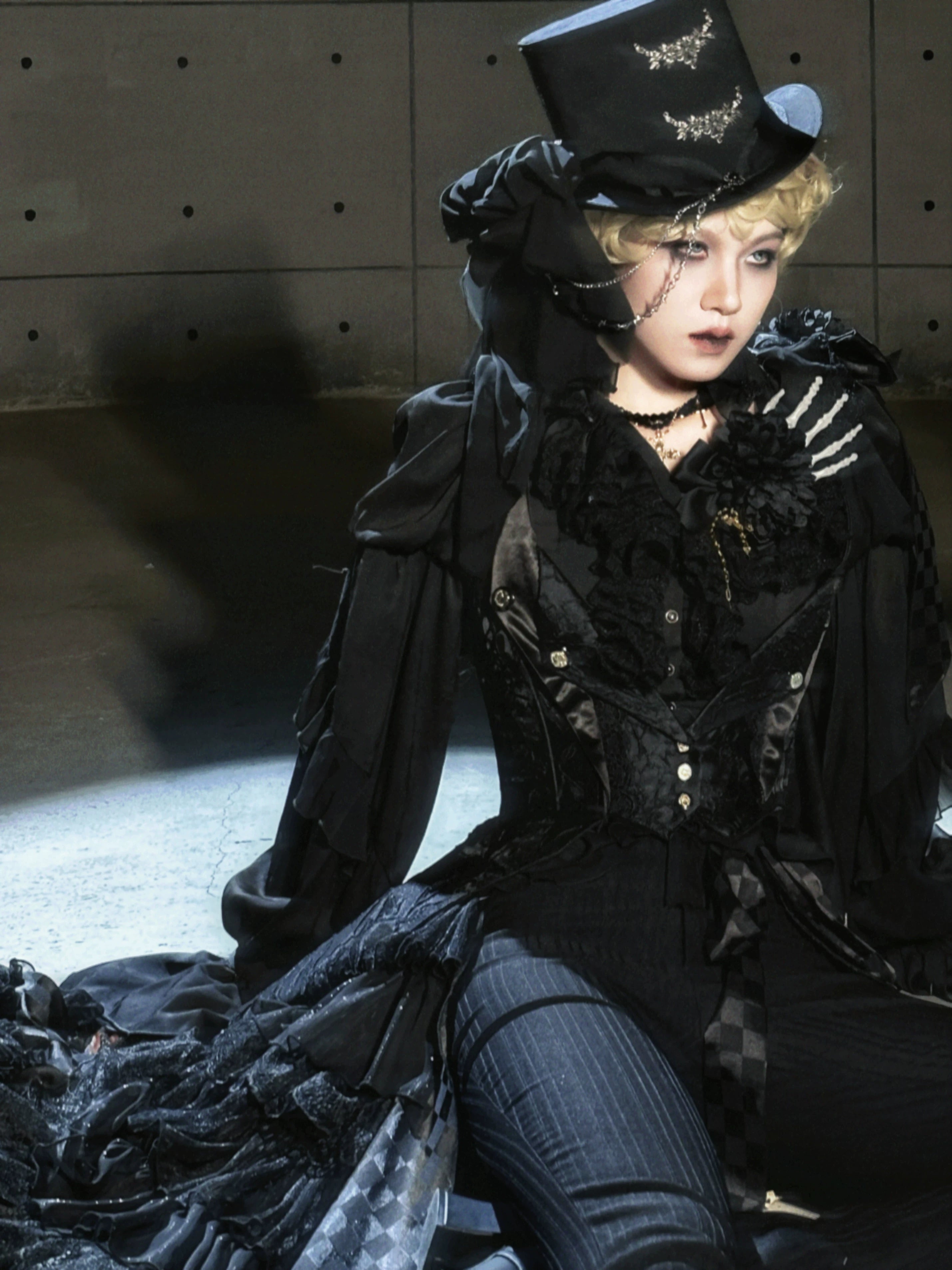 Genesis and Armageddon - Gothic Lolita Accessory, Skeleton Hand Decoration