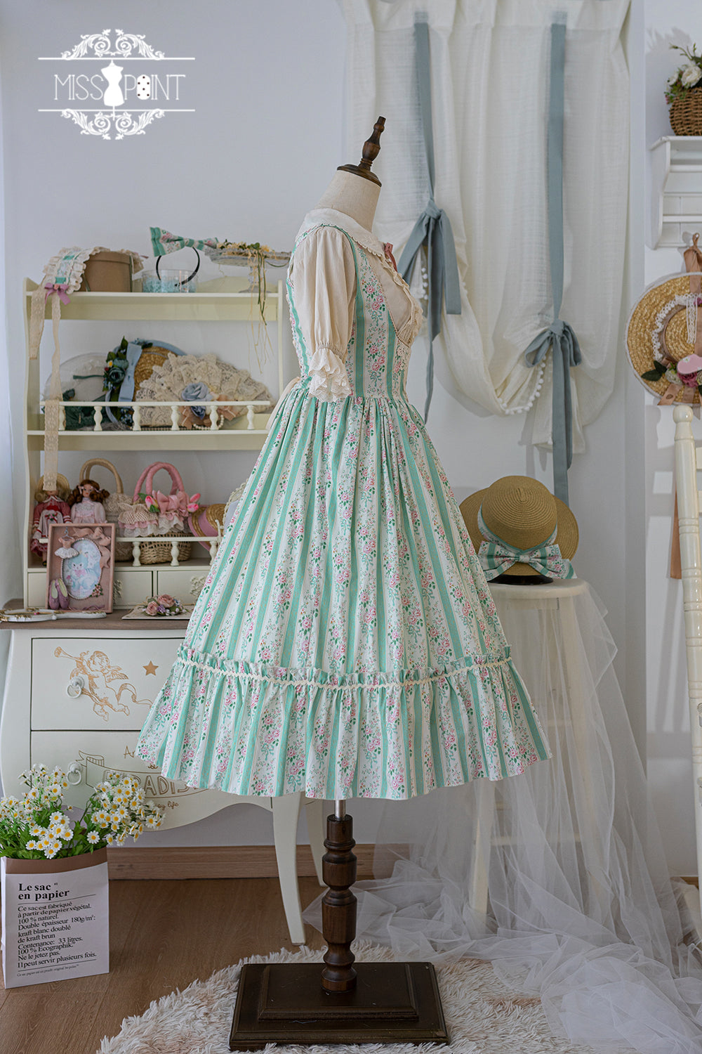 (Buyforme)Miss Point~Happy Summer Elegant Lolita Floral JSK 17940:246070