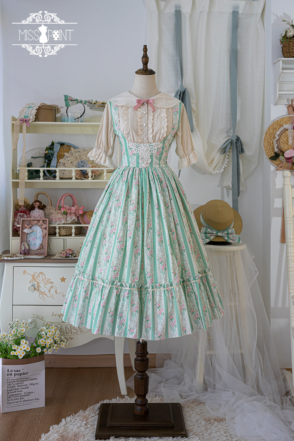 (Buyforme)Miss Point~Happy Summer Elegant Lolita Floral JSK 17940:246066