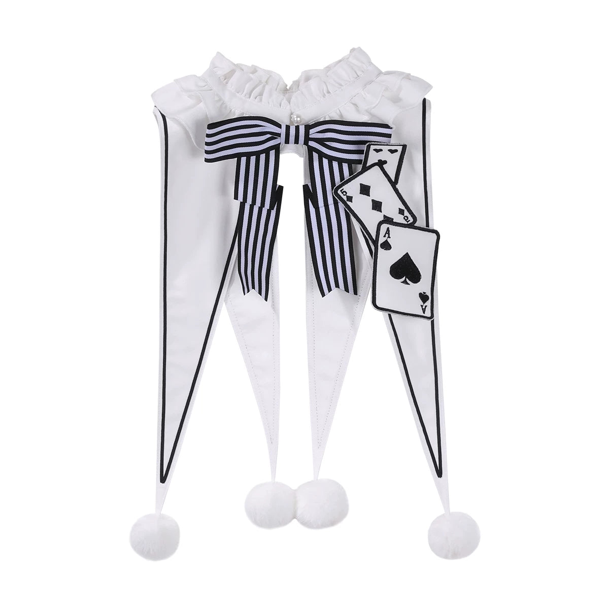 For Alice - Doll-like Lolita Jacquard OP Dress Set, Elastic Bubble Hem (2XL L M S XL) 45690:859678