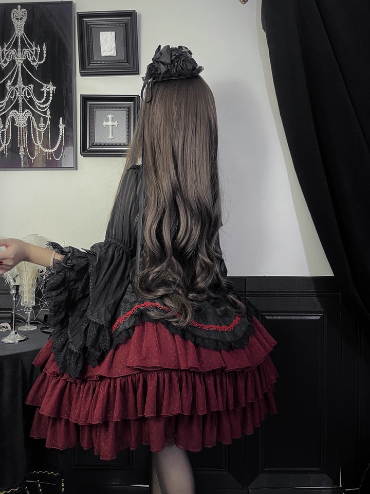 Pearl Box - Classic Lolita JSK, Bustle Back Hem 44506:811387