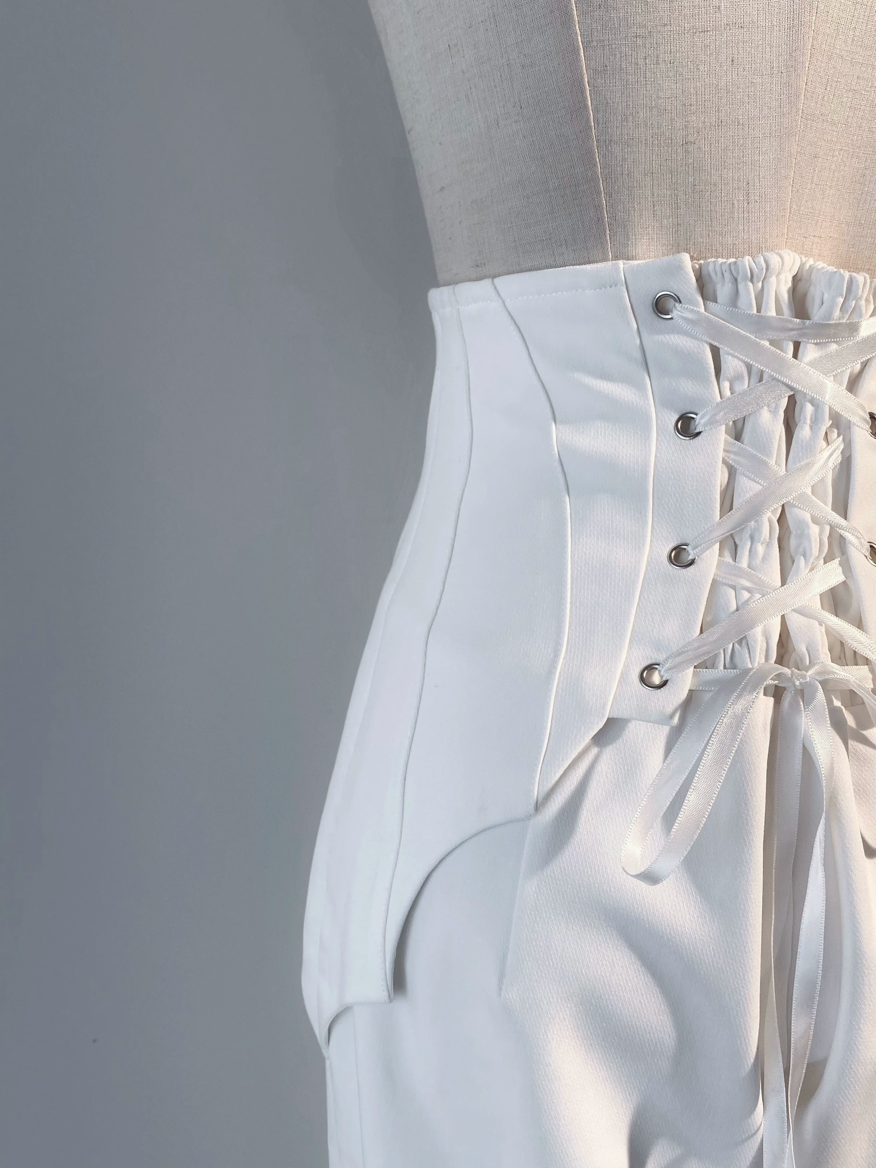 Earl of Drooping Wings - Ouji Lolita Flared Pants, Batwing Decoration 44550:812580