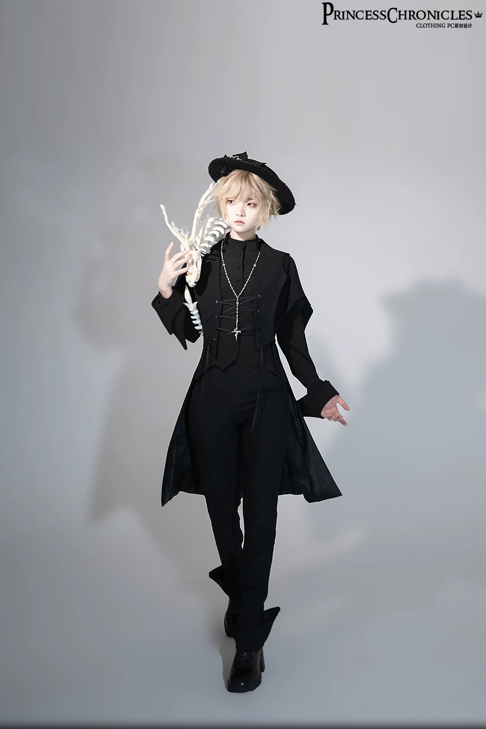 Princess Chronicles - Yan Ye - Ouji Lolita Swallowtail Long Vest