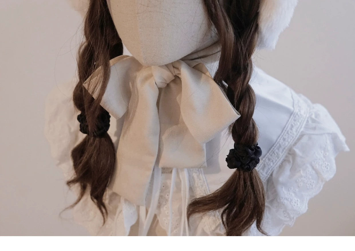 (BFM)Besozealous~Winter Lolita Hat Bear Ears Hooded Hat 32264:379592