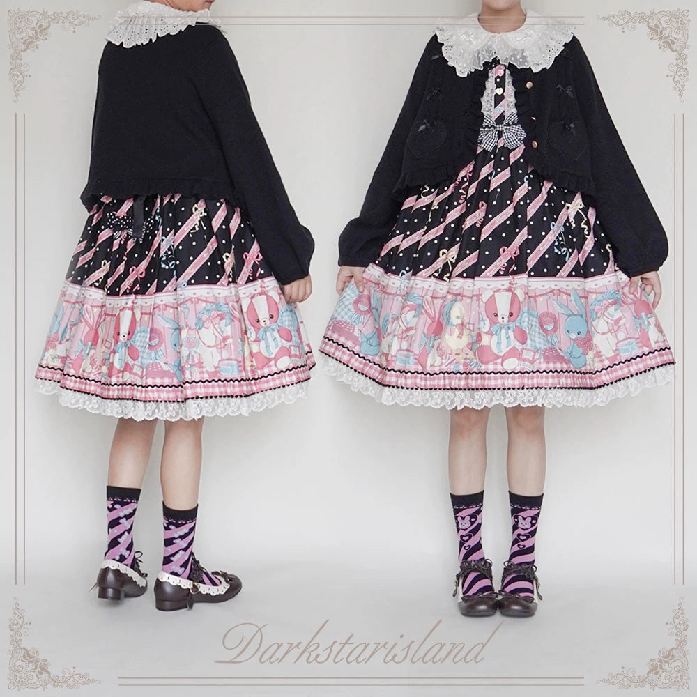 (BFM)Dark Star Island~Sugar Frost~Sweet Lolita Cardigan Knit Embroidered Sweater 34274:449446