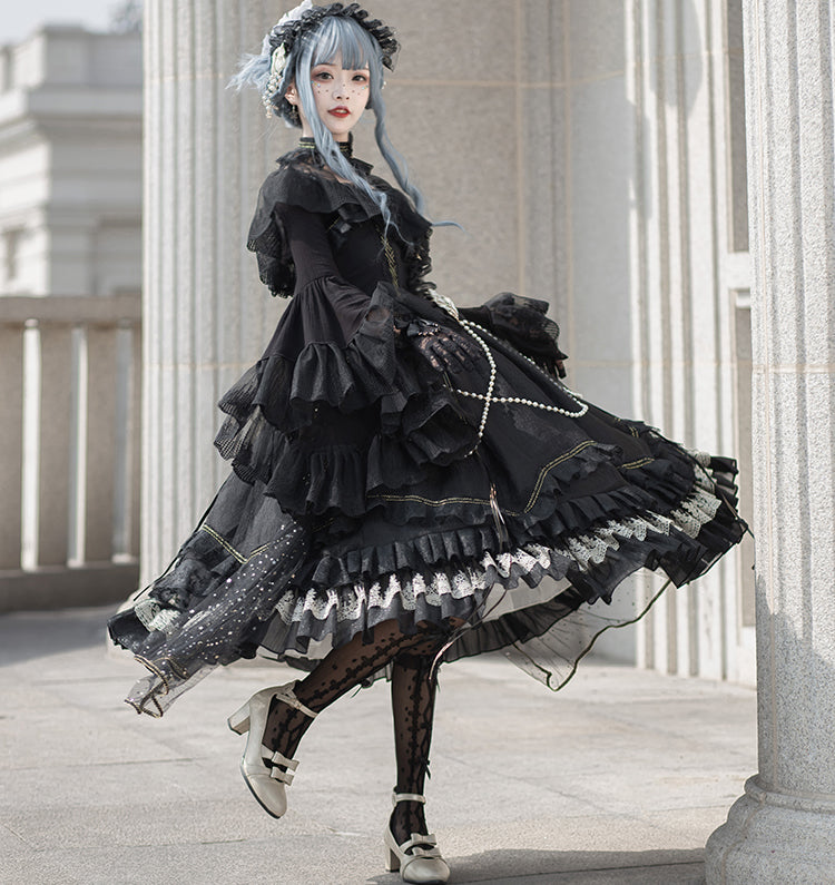 (Buyforme)Fairy Tales~Fate Quartet Bridal Lolita Gothic Accessories Blouse 19864:276122