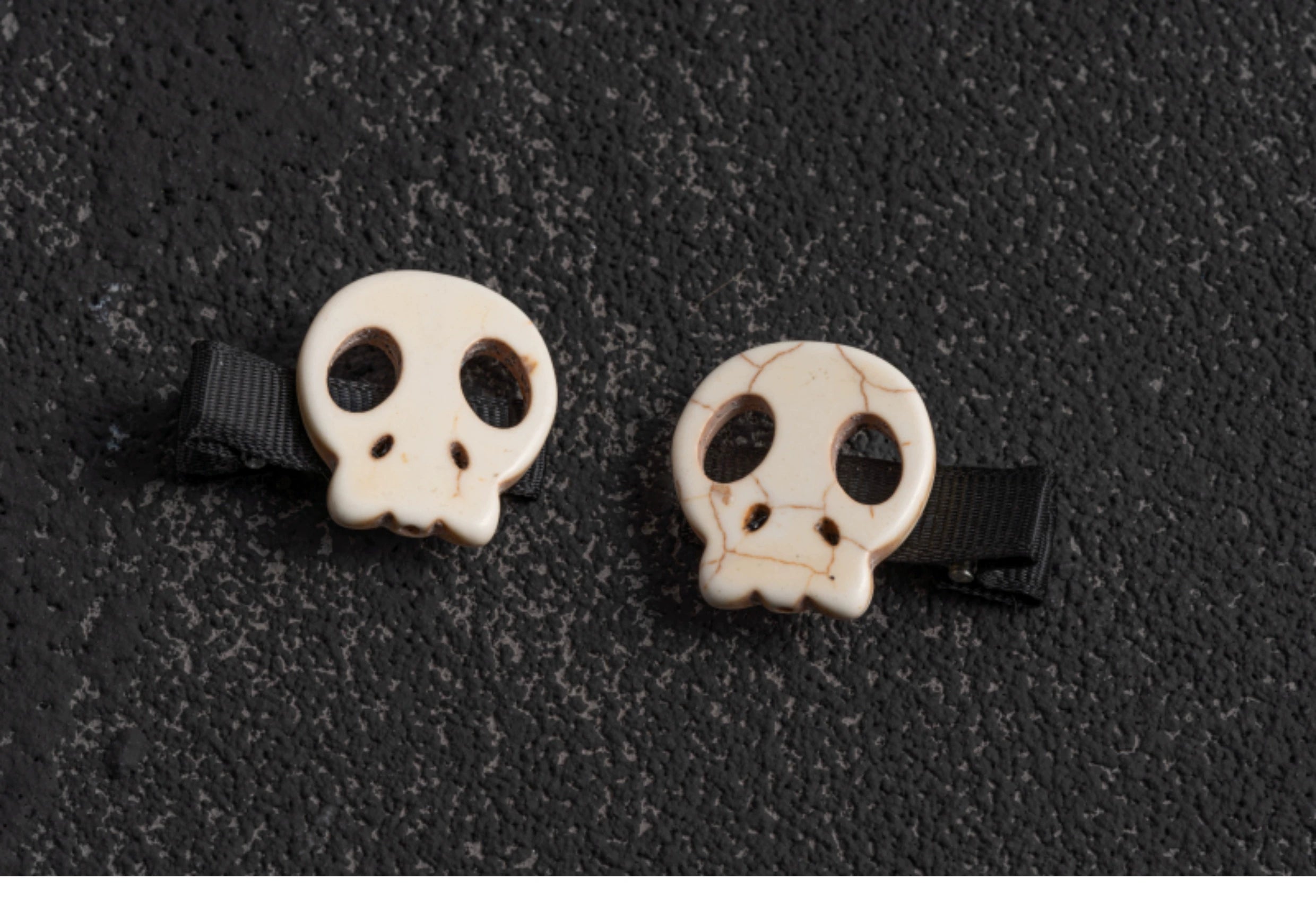 Strange Sugar~Gothic Hair Accessories Set Skulls Sharks Lolita Clips Headbands 36666:533368