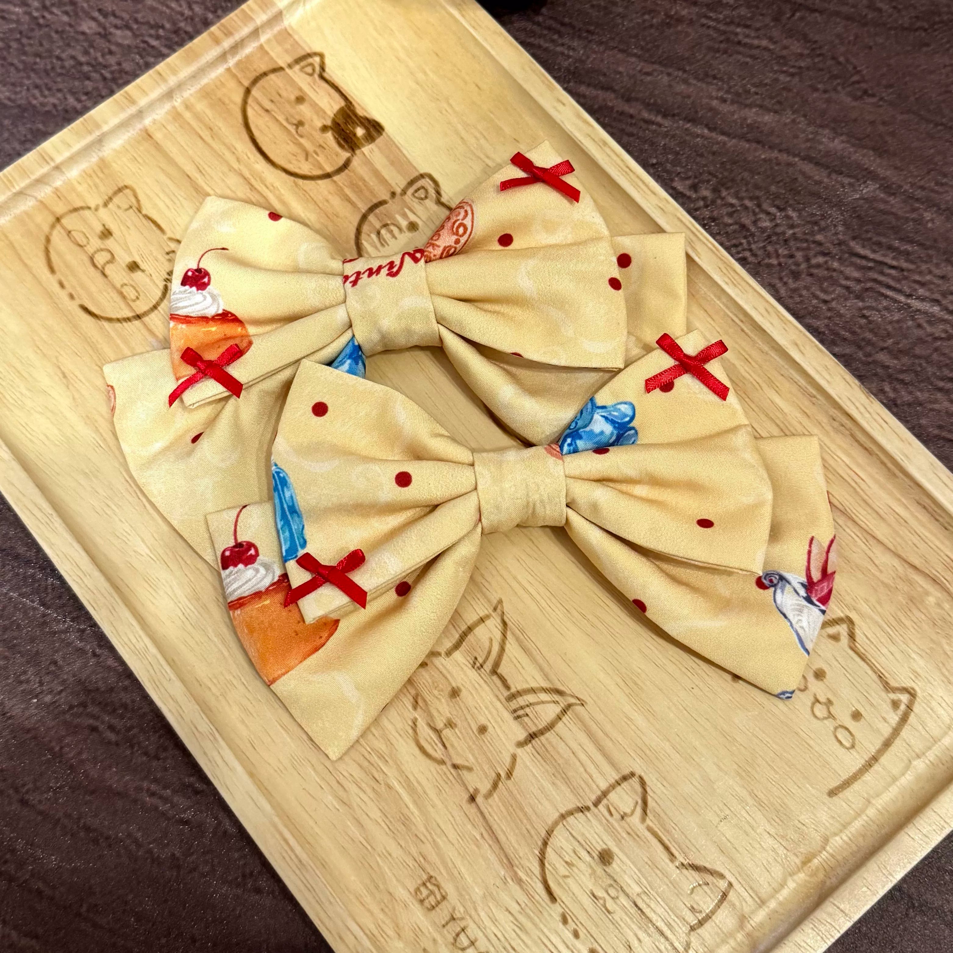 DreamWhale - Showa Dessert Showcase - Kawaii Lolita Dress Suit Pudding-Inspired JSK/Salopette 43200:771585