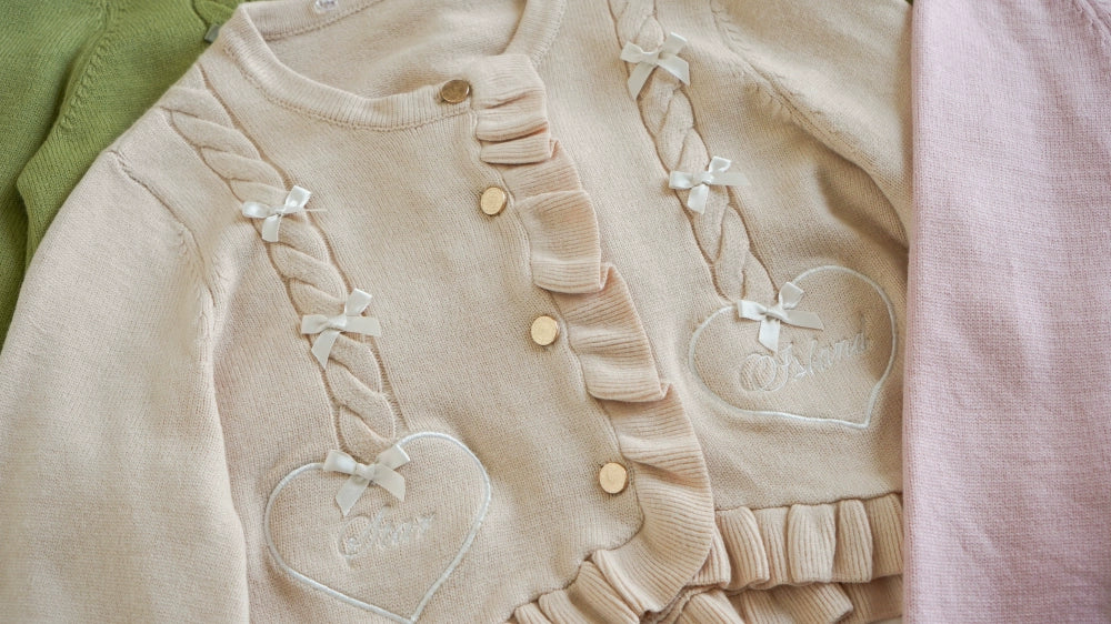 (BFM)Dark Star Island~Sugar Frost~Sweet Lolita Cardigan Knit Embroidered Sweater