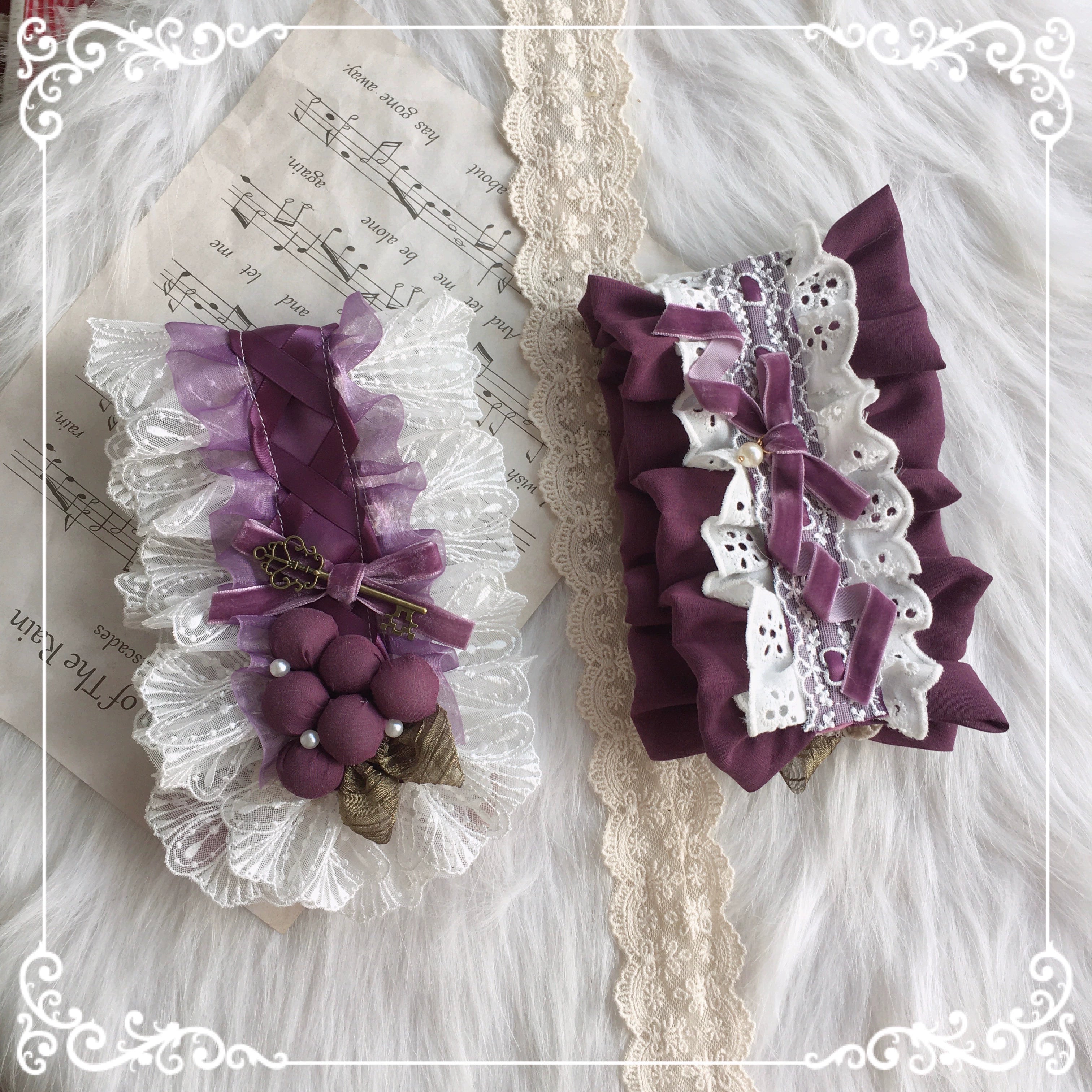 (Buyforme)Chestnut Lolita~Louvre Vineyard Accessory Hairband Retro Lolita KC 28850:323058