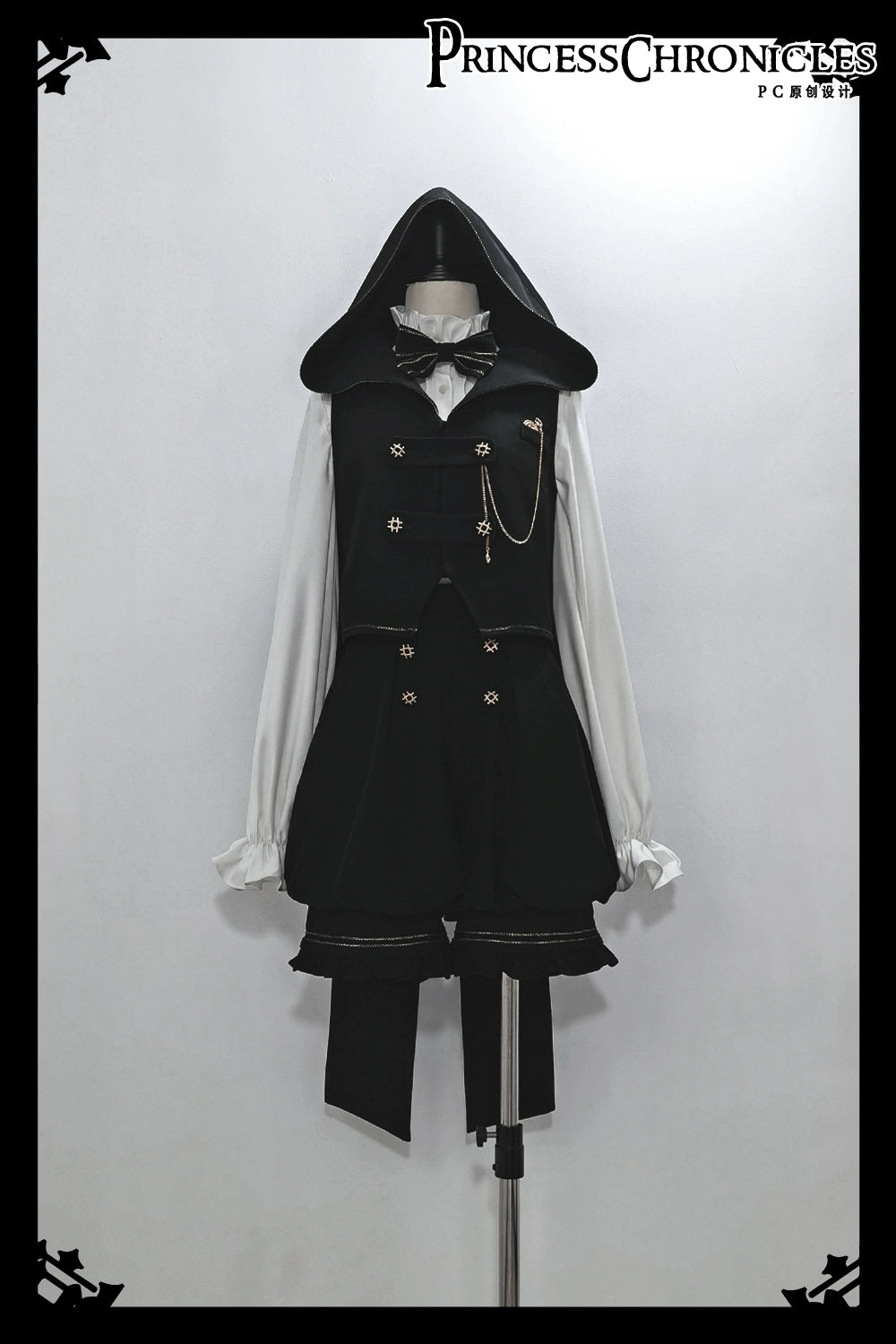 Princess Chronicles~Desperate Bunny~Ouji Lolita Vest Shorts Set 33186:411958