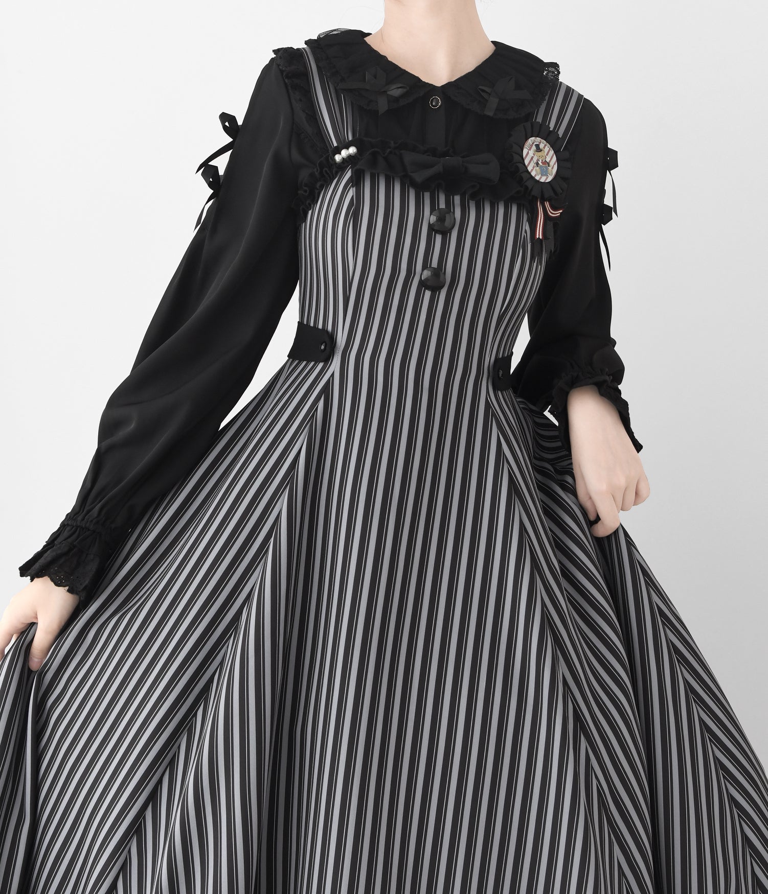 DMFS Lolita~Sweet Lolita Blouse Peter Pan Collar Shirt 40828:677592