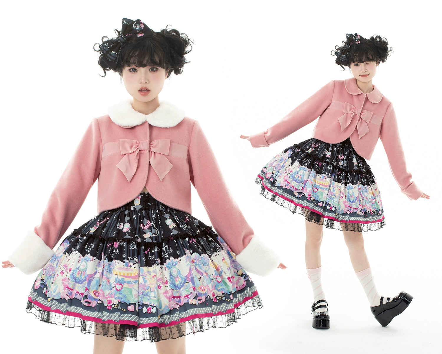 (BFM)Vcastle~Winter Lolita Coat Short Wool Coat 33610:433156